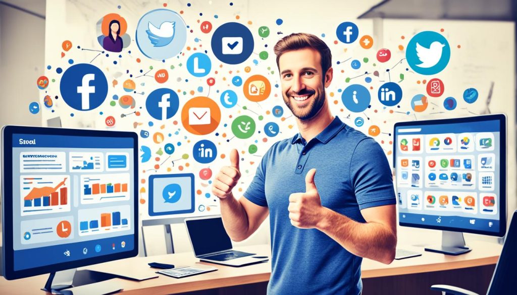 Social media advertising for small business